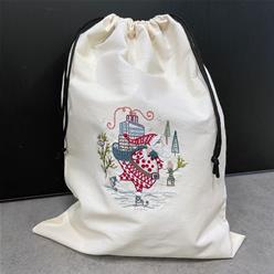 Grand pochon - Cordon blanc