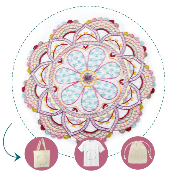 Happy Mandala - Easy Custo