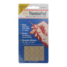 Pastilles adhésives en cuir "ThimblePad"