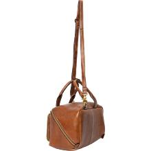 Sac à projet en cuir - Noyer