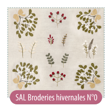 Broderies hivernales - Angles/Petits motifs (SAL)