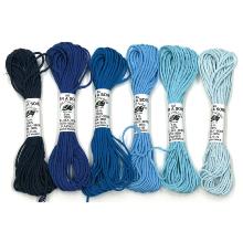 Soie d'Alger - Pack de 6 nuances - Bleu