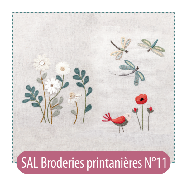 Broderies printanières n°11